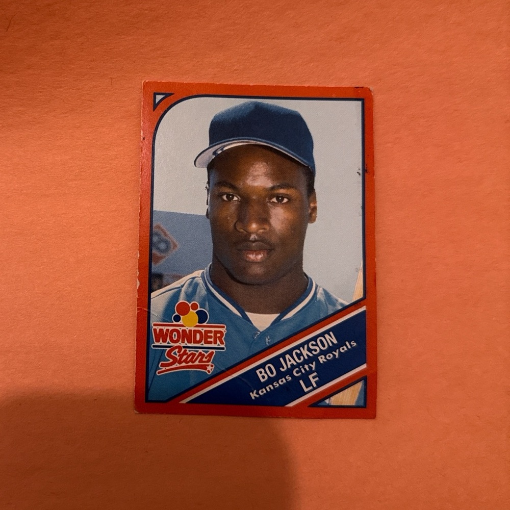 Vintage Wonder Stars Bo Jackson-Kansas City Royals LF 1 of 20